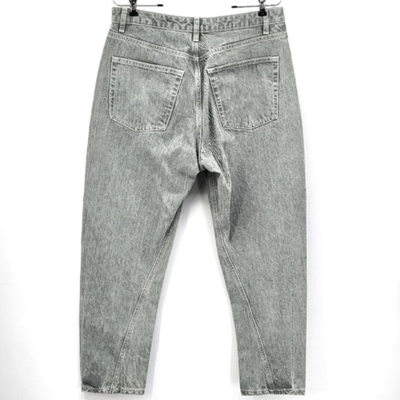 Topshop Idol Twist Seam Mom Denim Jeans In Mint Women's Size 10 - Picture 5 of 12